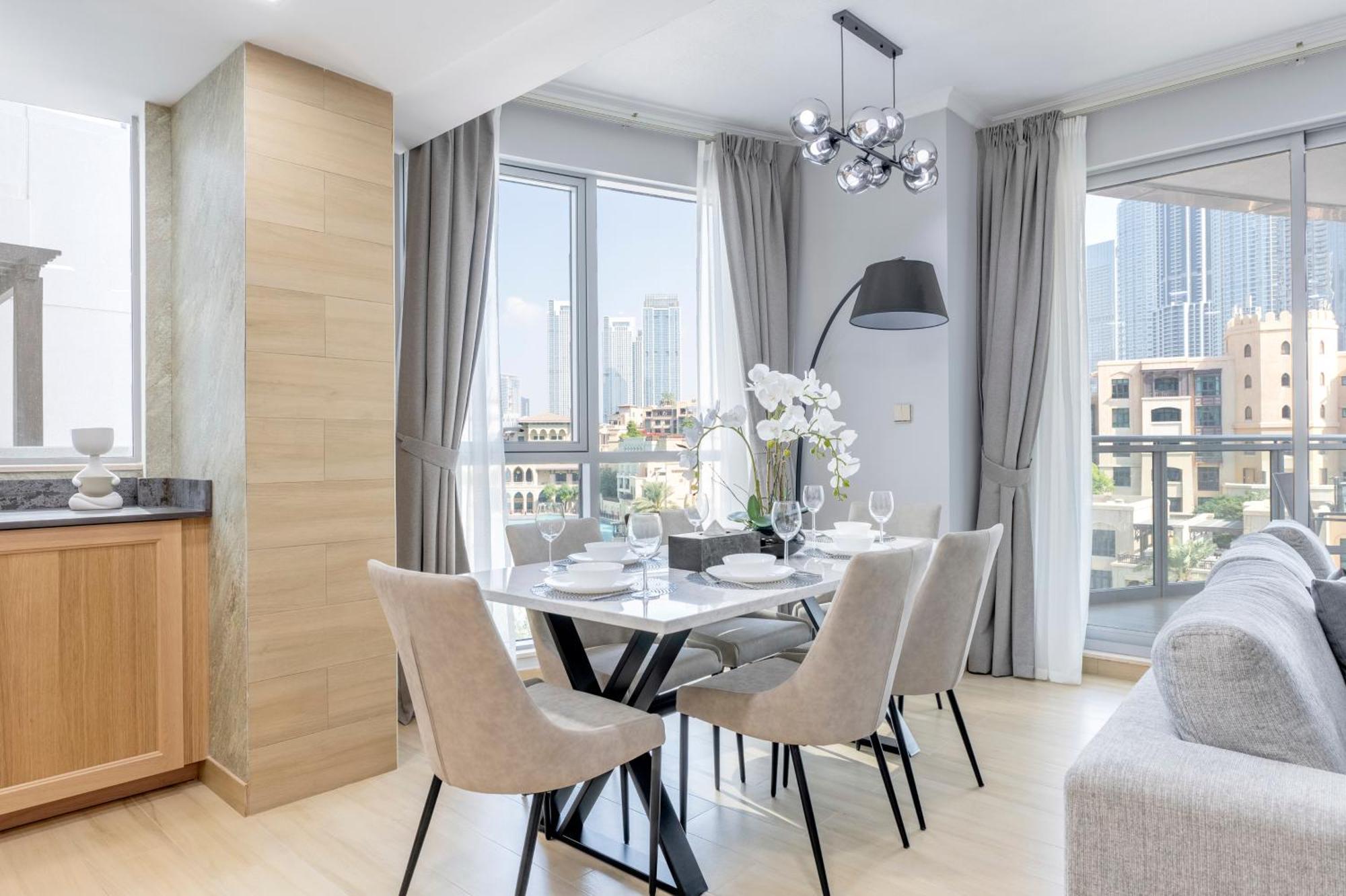 The Residences Tower - Full Burj Khalfa View ดูไบ ภายนอก รูปภาพ