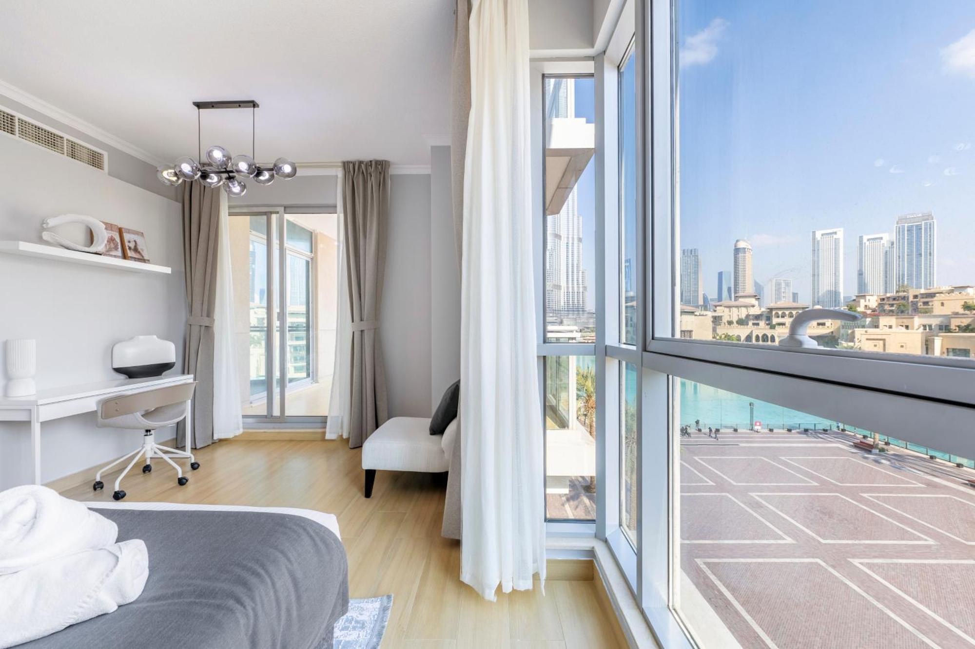 The Residences Tower - Full Burj Khalfa View ดูไบ ภายนอก รูปภาพ