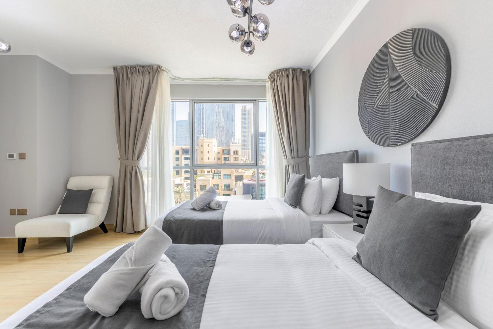 The Residences Tower - Full Burj Khalfa View ดูไบ ภายนอก รูปภาพ